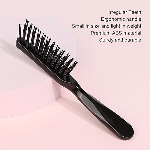 Miniatura 2 de 5 piezas de herramienta de cepillo de pelo, herramienta de limpieza de cepillo de pelo, herramienta de limpieza de cepillo de pelo 2 en 1, cepillo