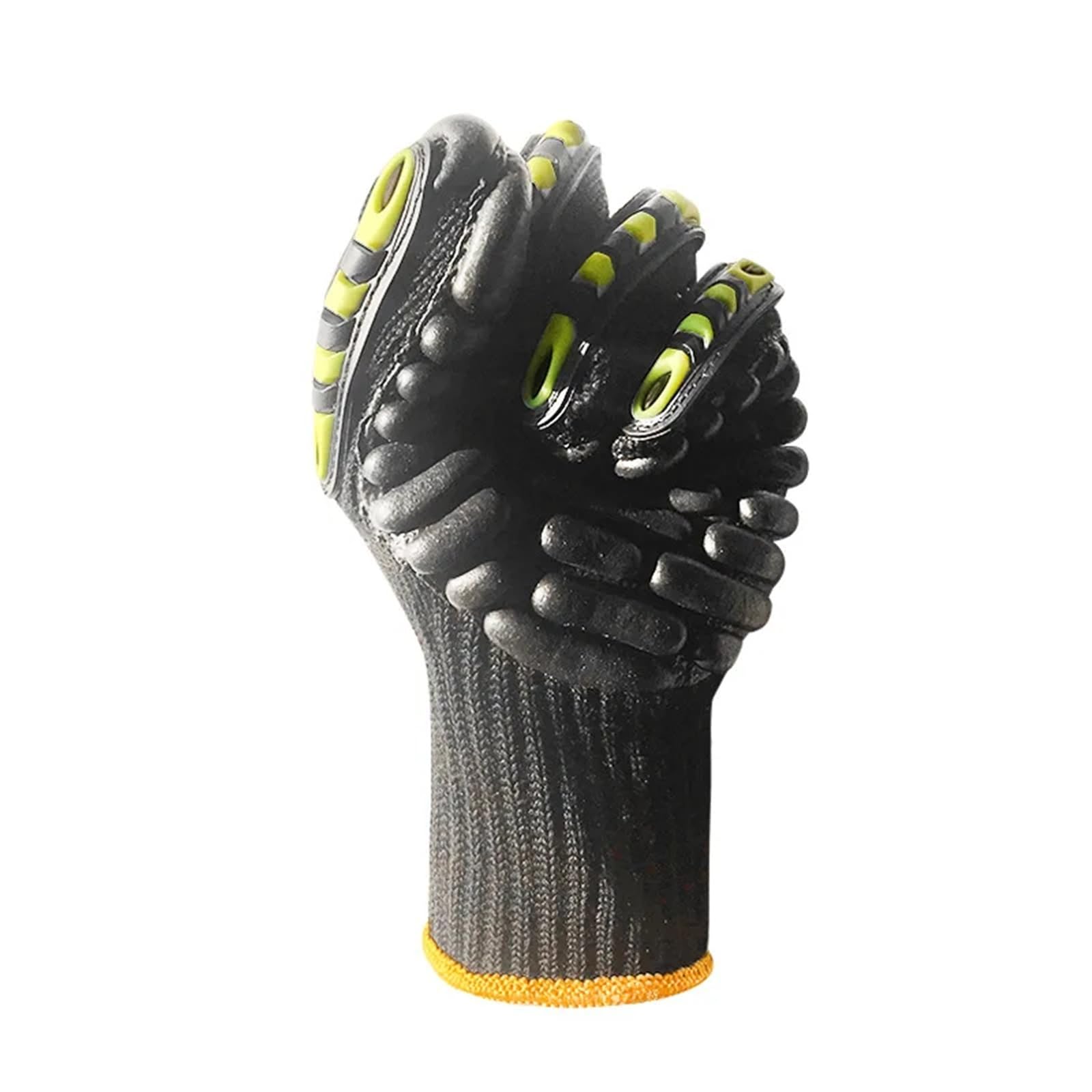 Générique Gants de sécurité professionnels anti-vibrations - 5 niveaux de résistance aux chocs, aux impacts et antidérapants for les travaux miniers et de forage