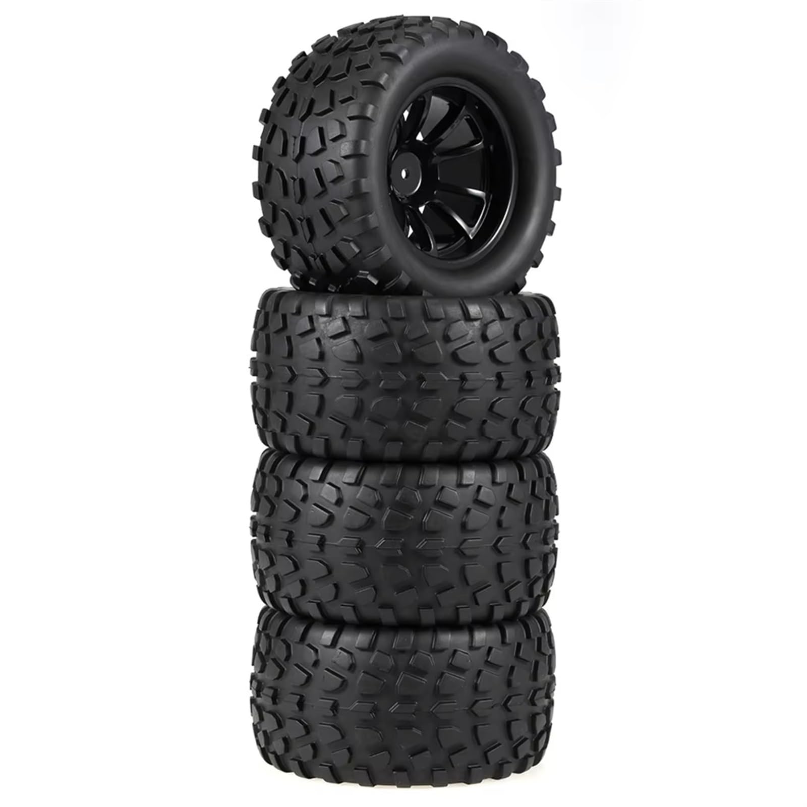RC Neumático Coche para Traxxas para Arrma para Redcat para HSP para HPI para Tamiya para Kyosho 130MM 1/10 RC For Monster Truck Buggy Neumático Rueda Neumático 12mm Hex