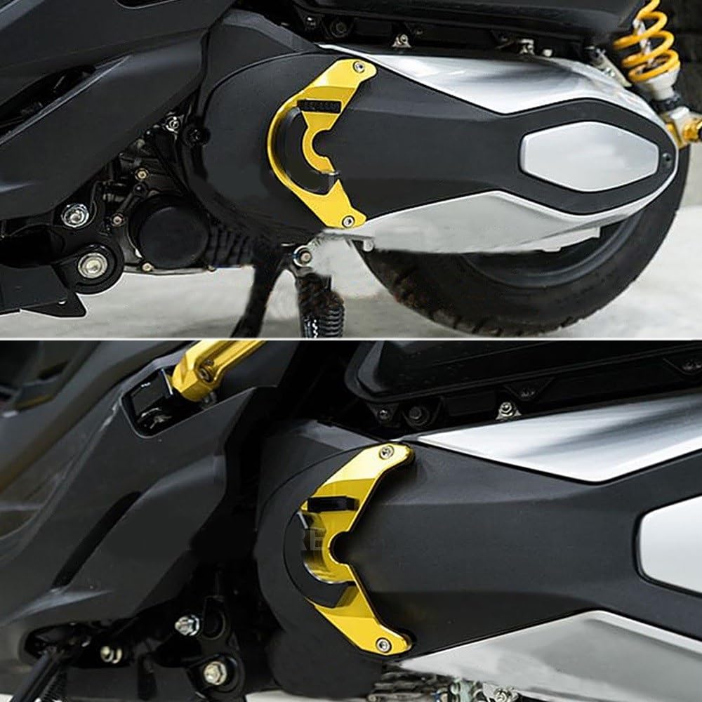 Motorrad Modifizieren Schutz Abdeckung Tank Cap Fall Schutz for HO.NDA FORZA350 FORZA 350 2020 2021(Titanium)