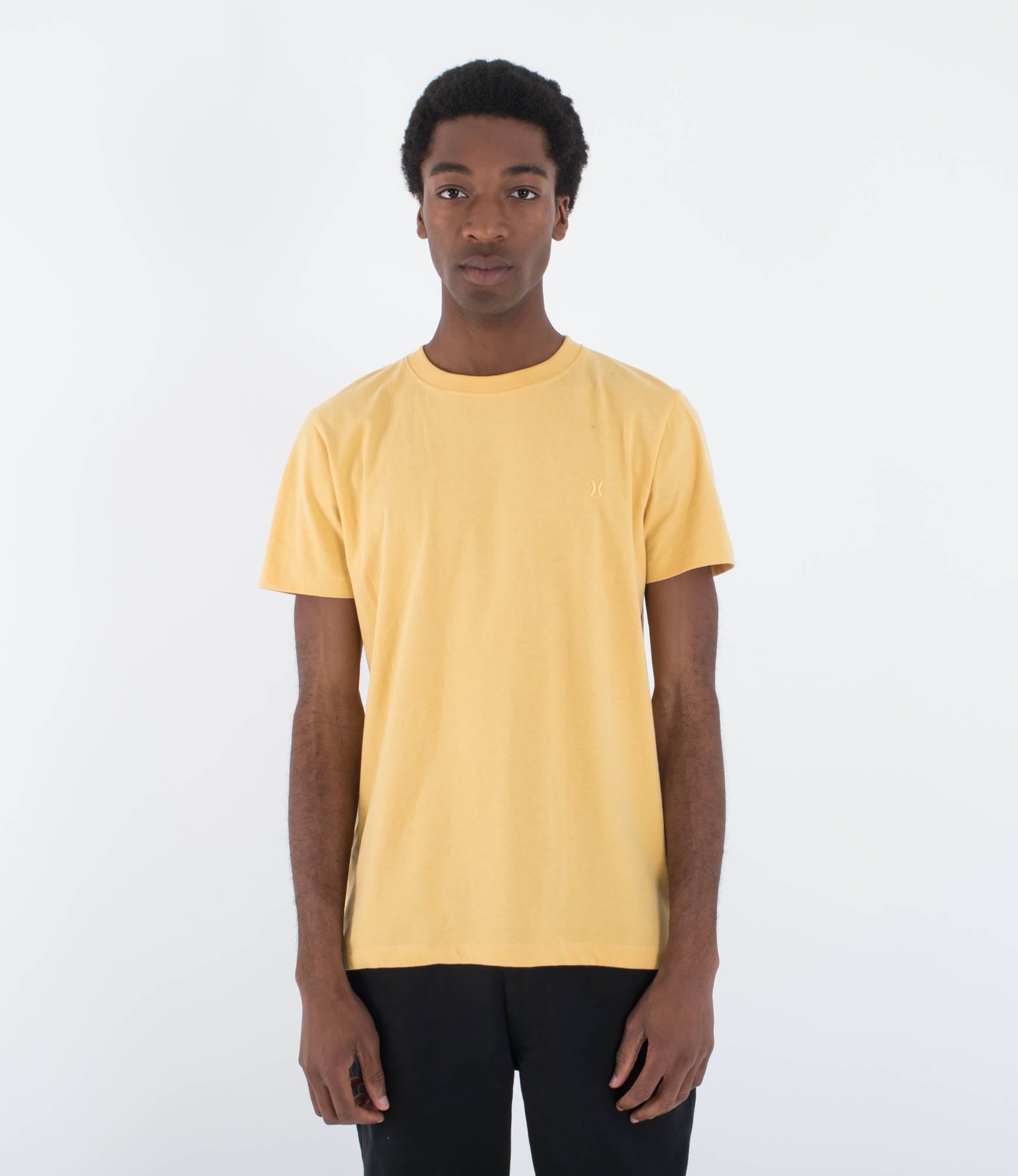 Hurley Mens M Low Tide Tee T-Shirt, Pebble, L EU