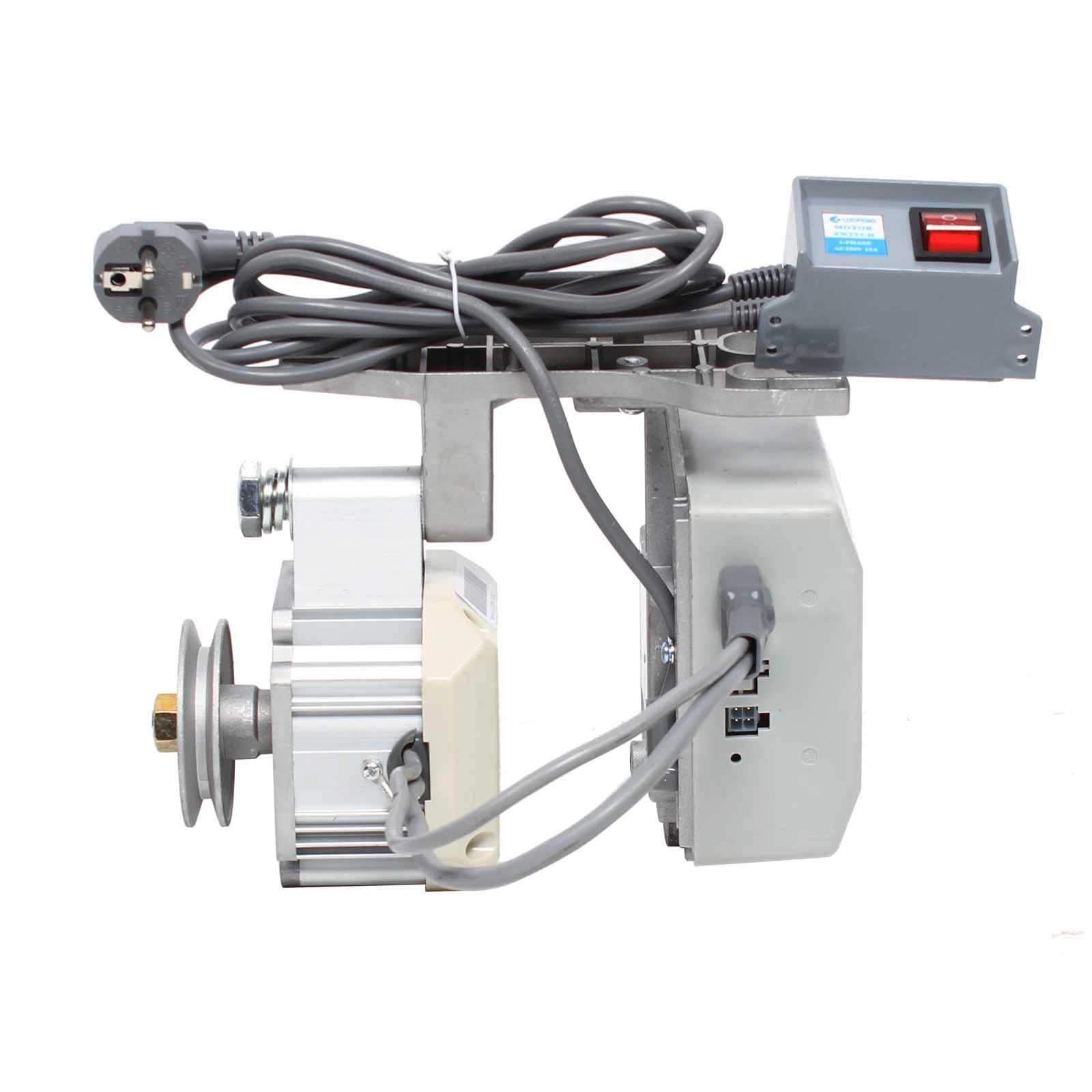 Servomotor eléctrico sin escobillas para máquina de coser 550 W 220 V servo motor de bajo consumo para máquinas de coser industriales