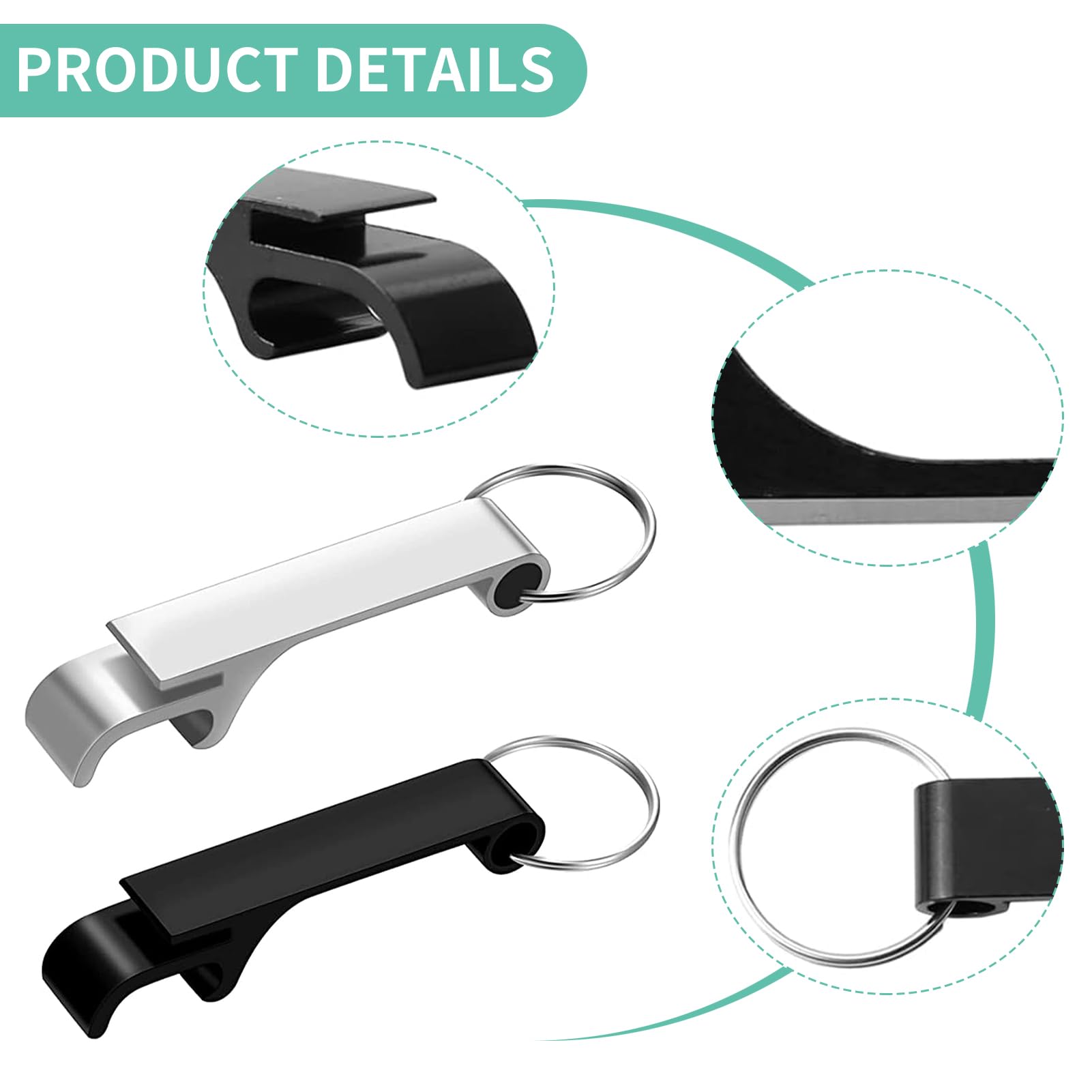 2Pcs Bottle Opener Keyring - Image 3