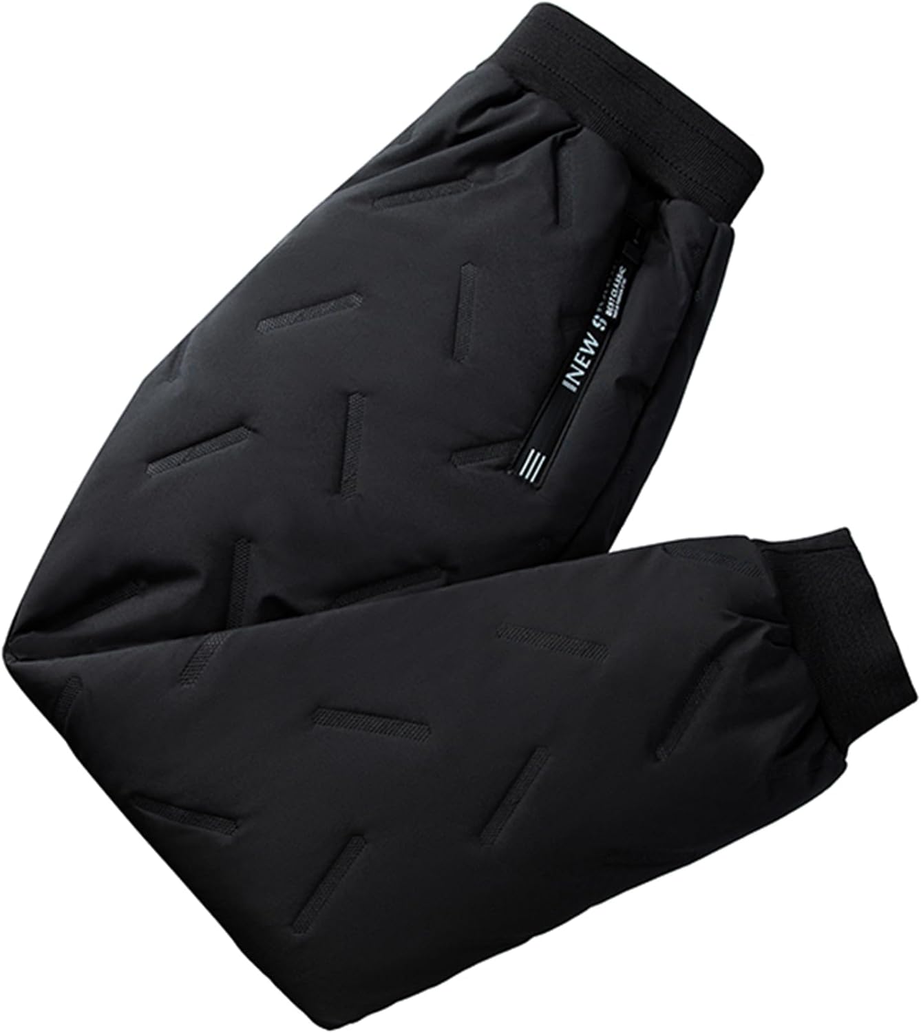 Happy Cherry Kids Winter Snow Pant with Lined Fleece Waterproof Puffer Down Pants Zip Pocket Warm Trousers - Image 5