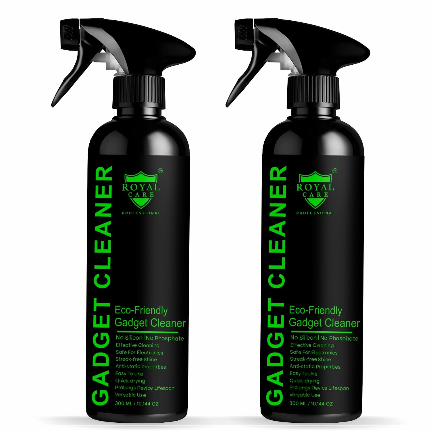 Royal Care Gadget Screen Cleaner Liquid 300 ML + Gadget Screen Cleaner 300 ML for All Screen Laptop TV Monitor Smartphone/Tablet Camera Lens Binocular