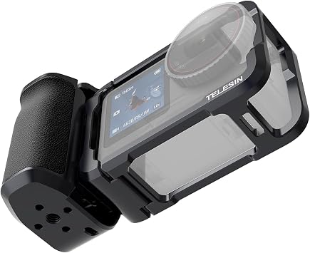 TELESIN Osmo Action 6 için Metal Alüminyum Street Grip Kit