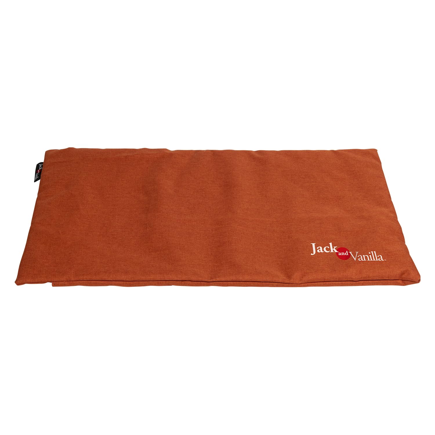 JACK AND VANILLA, Waterproof Dog Cage Cushion, Orange, Size XL, 104 x 68 cm