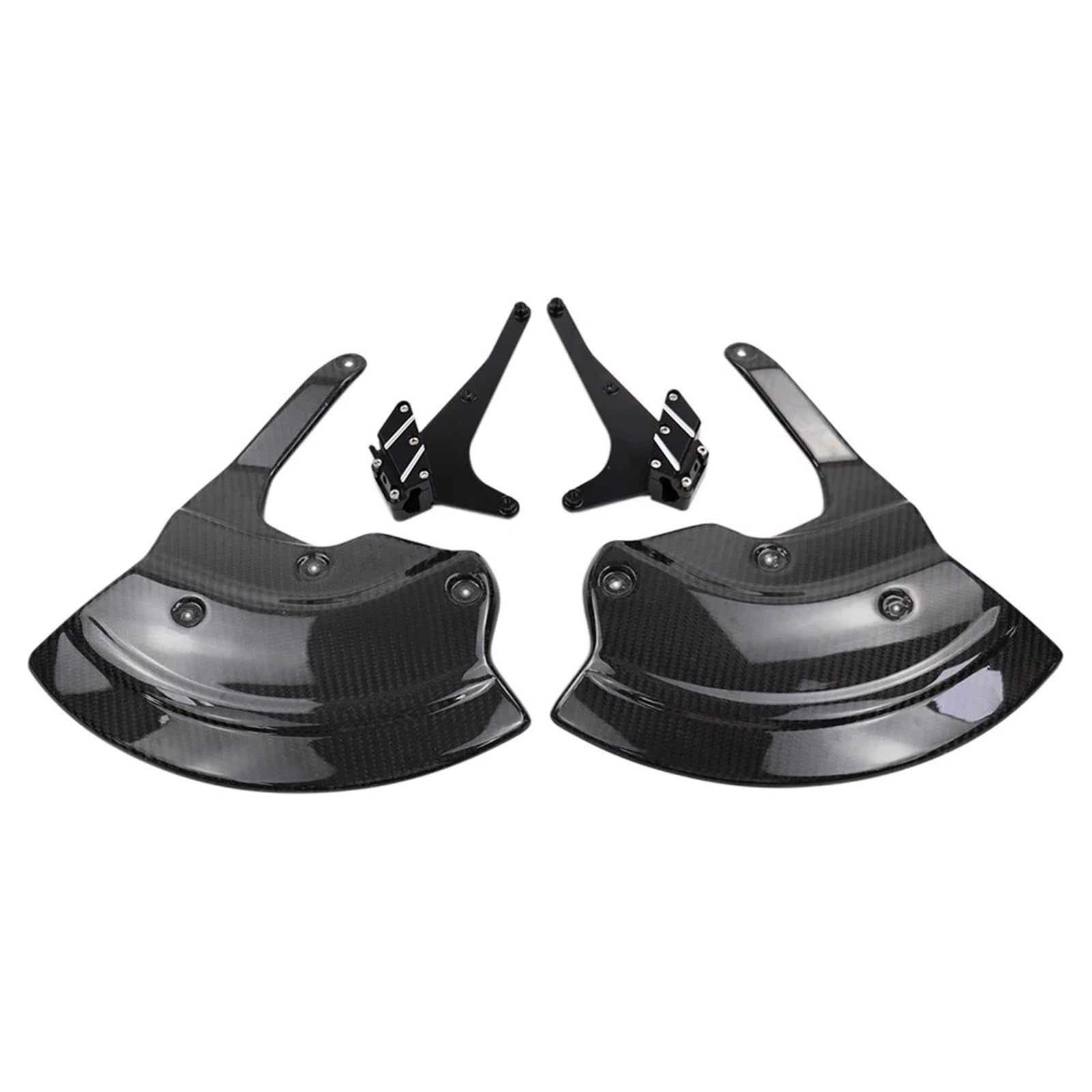 Front Disc Cooling Air Ducts Front Brake Caliper Cover Trim Fit For BMW S1000RR M1000RR S1000XR M1000XR S1000R S1000 R/RR/XR 2019-2024((Plastic) ABS Carbon)