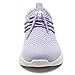 EGMPDA Kid Shoes Running Boys Girls Fashion Walking Sneakers Mesh Breathable Tennis Shoes Lightweight Gym Shoes Non-Slip Toddler Little Kid Big Kid Light Purple Size 3