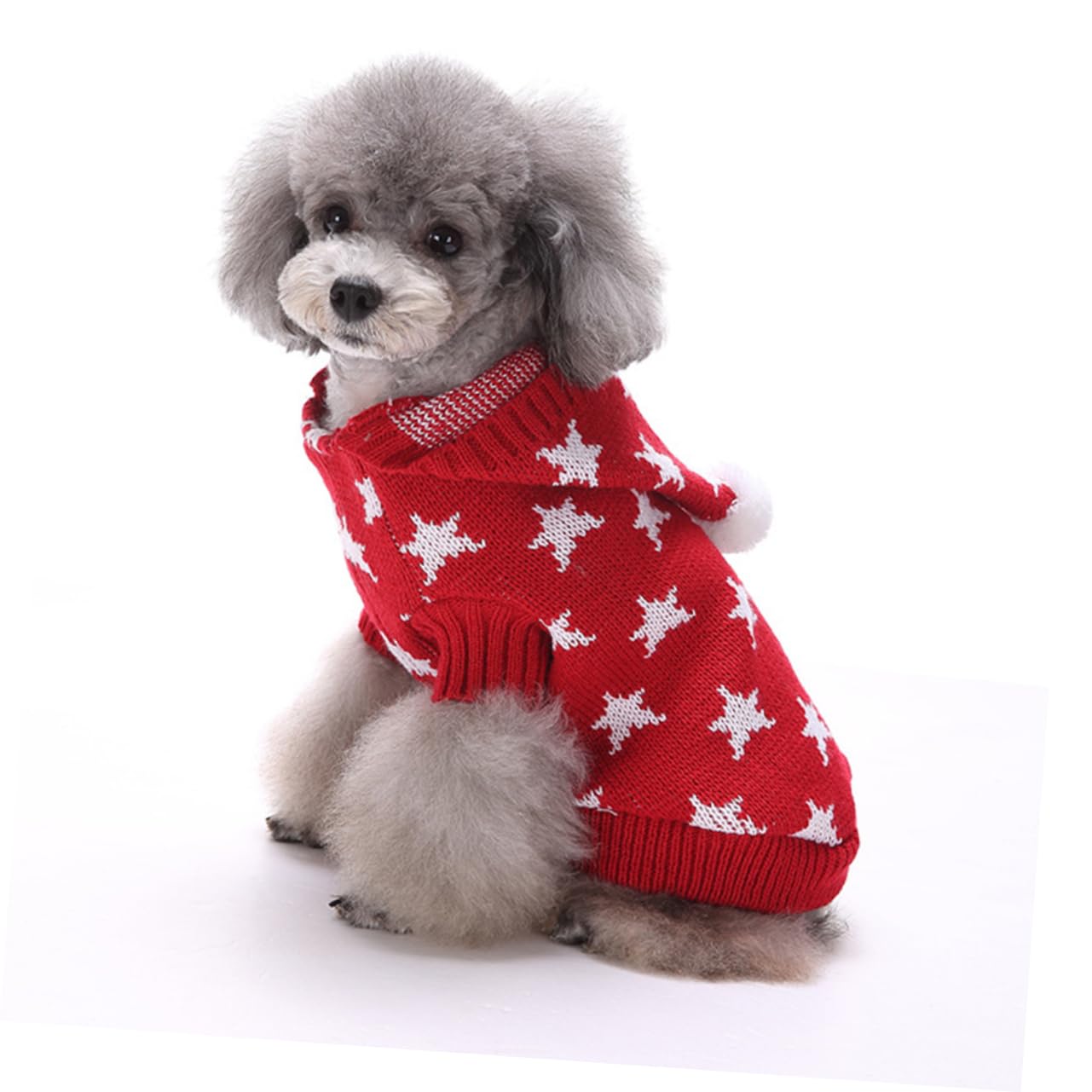 SUPVOX 3 Pezzi di Abbigliamento per Animali Domestici Cappotto Invernale per Cani Forniture per Animali Domestici Maglione per Cani Caldo Costume per Cani Vestiti Natalizi per Animali