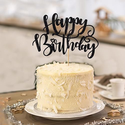 Miniatura 5 de Decoración hecha a mano con purpurina para tartas de cumpleaños, decoraciones para tartas de fiesta de cumpleaños, suministros de decoración de