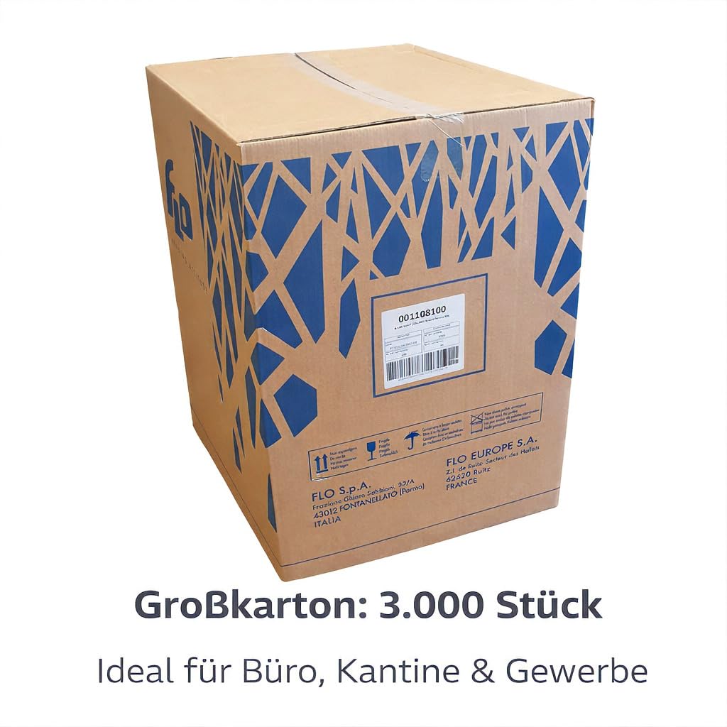 1000 Automatenbecher Thermobecher 0,18l 180ml braun-weiß Plastikbecher