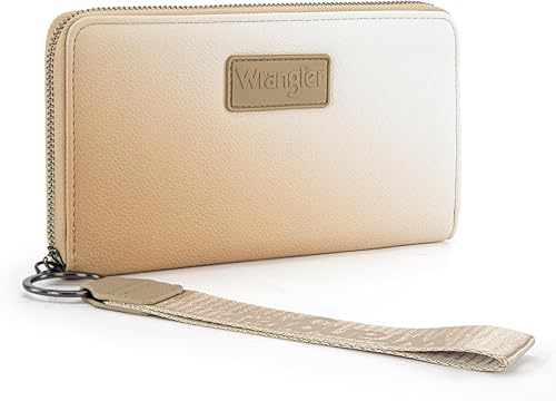 X Wrangler Wristlet Western Wallet Boho Aztec Credit Card Holder for Women