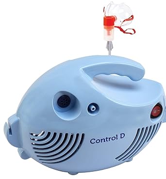 Haiden Control D Kids Nebulizer with Mouth Piece, Child and Adult Masks