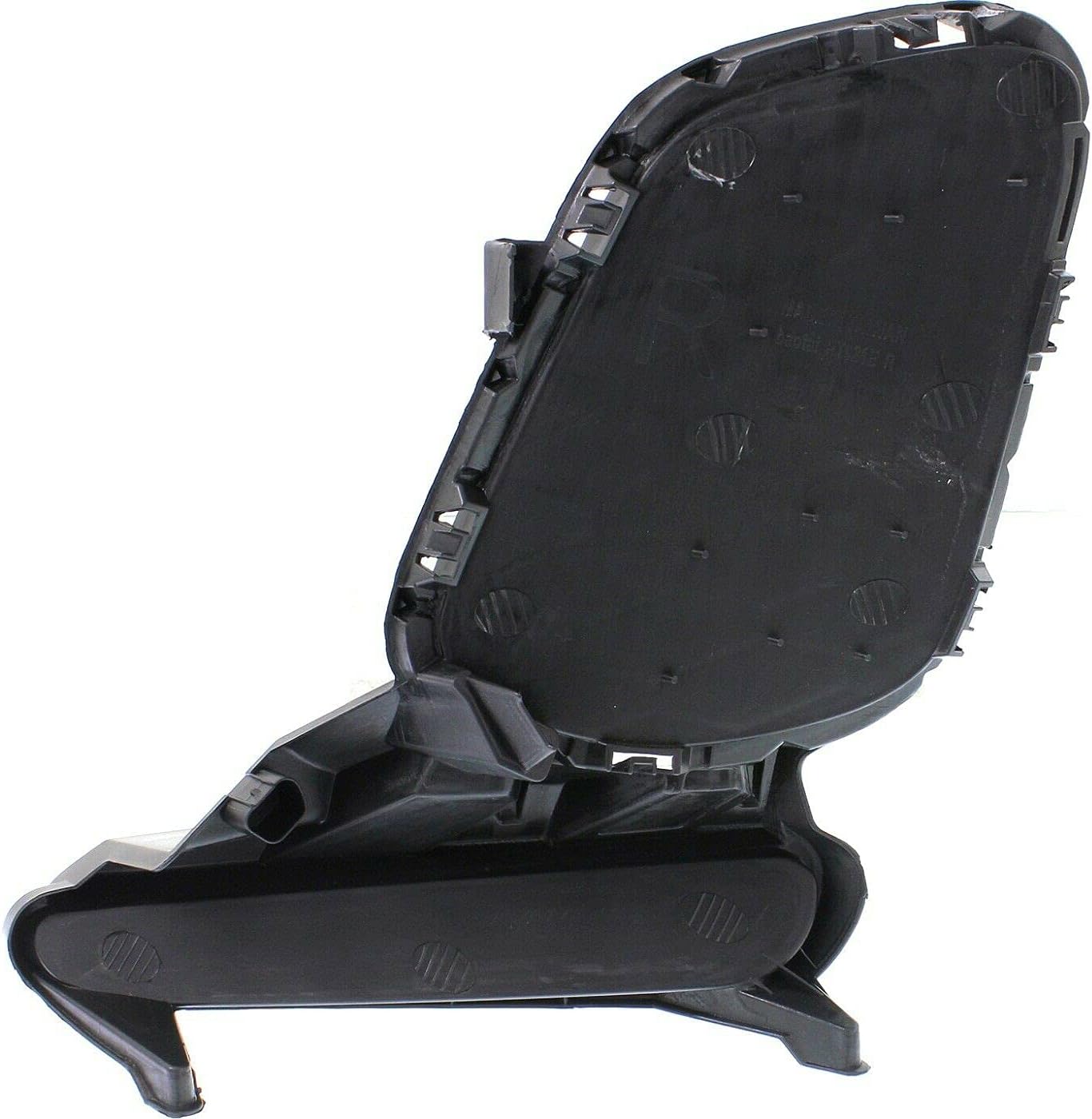 DAT AUTO PARTS Front Right Passenger Side Bumper Insert Fog Light Molding Cover Grille Trim Replacement For 2012-2013 Mazda 3 Except Mazda Speed Models Black Textured MA1039115 BGV550C11B