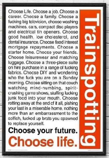 Amazon.co.jp: 映画ポスター トレインスポッティング Trainspotting 11