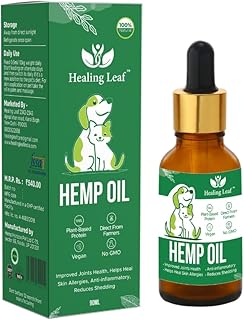Hemp Seed Oil Dogs Cats Anxiety Pain Relief Stress Calming, 90ml - Anti Inflammatory Pet Joints Massage Oil - Skin, Coat Health Care