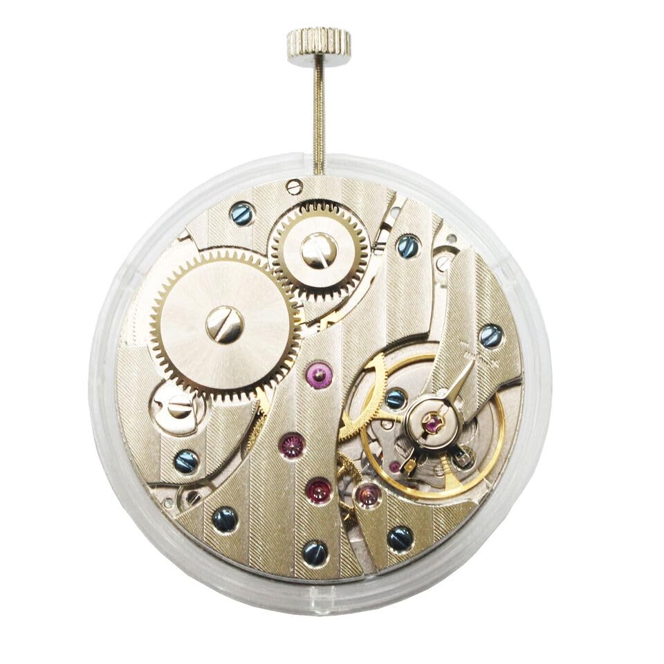 ST36 Parnis 17 Jewels Swan Neck Clone Unitas 6497 Manual Wind Movement