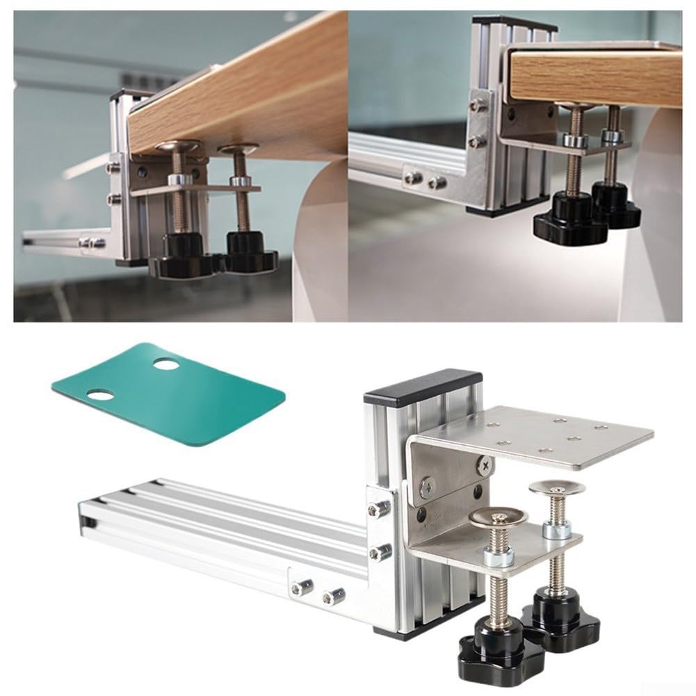 Soporte de montaje ajustable en forma de L para Logitech para G29 G27 G25 para G920 y para simuladores de carreras Thrustmaster T300RS T-GT