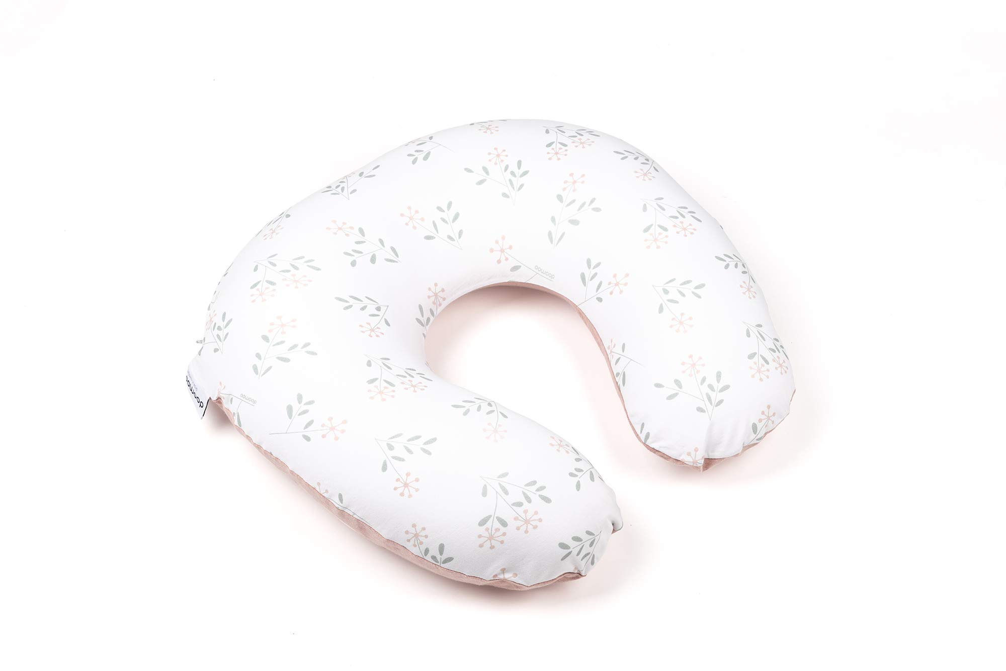 Doomoo Almohada de lactancia compacta Softy – Multifuncional almohada de maternidad para madre y bebé – Almohada cómoda para dormir, lactancia y apoyo – Complemento versátil para la maternidad