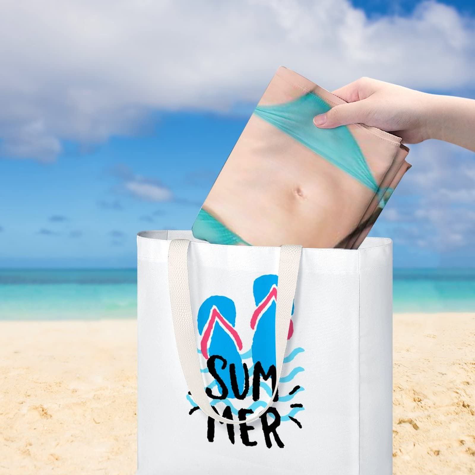 WTW♡ビーチタオル＆トートバッグ Amazon.co.jp: 吉岡里帆 ビーチタオル バスタオル スイムタオル