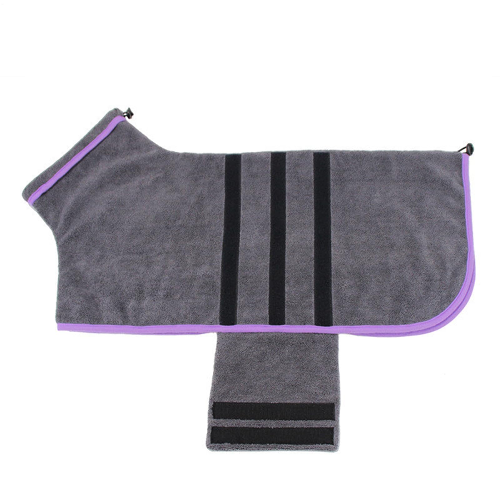 Peignoir Séchant Pour Chien Serviette en Microfibre Douce et Super