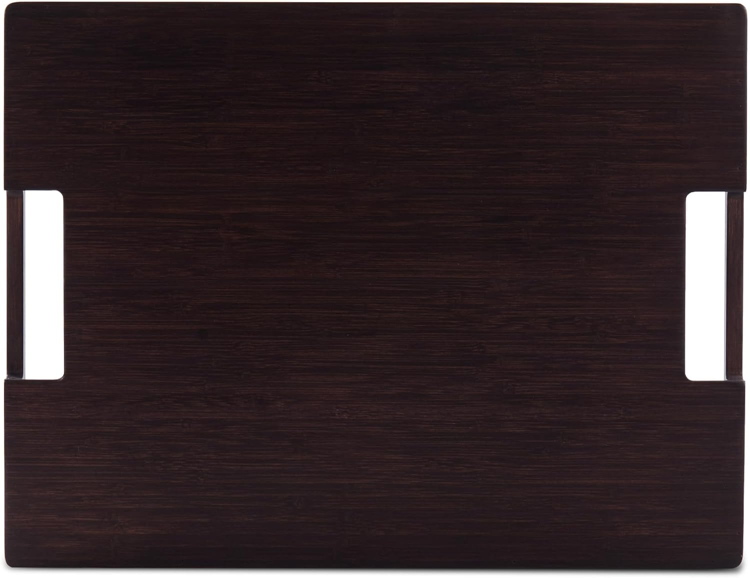 DETOR Serving Tray 17" x 13", Innovative Anti-Slip Coating, Mahogany Bamboo Finish, Solid Bamboo Board, Decorative & Ottoman Tray for Food, Drinks, and Home Décor - Image 9