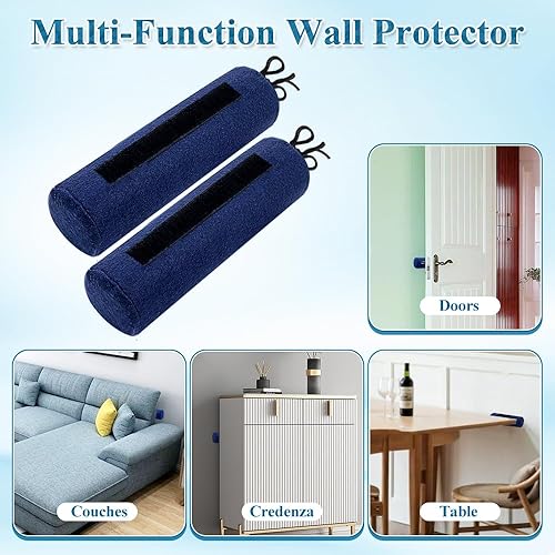 Miniatura 2 de Topes de parachoques para cabecero para protector de pared de muebles, cabeceros, silenciador, marco de cama, cojines para tablero, espaciador,