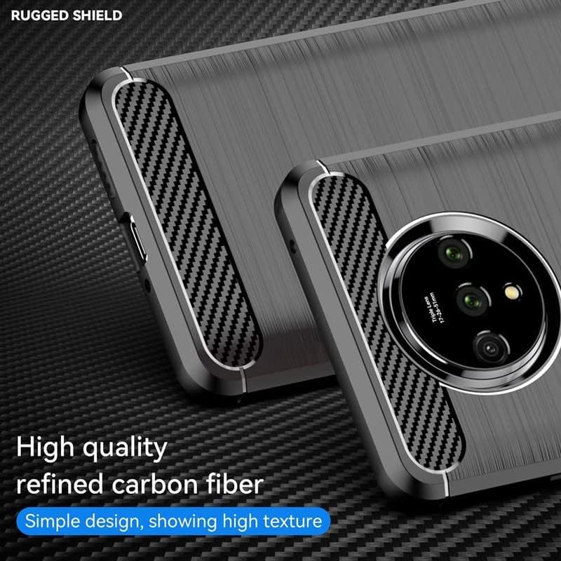 Image of Hybrid Carbon Fiber Back Case for OnePlus 7T (Black)