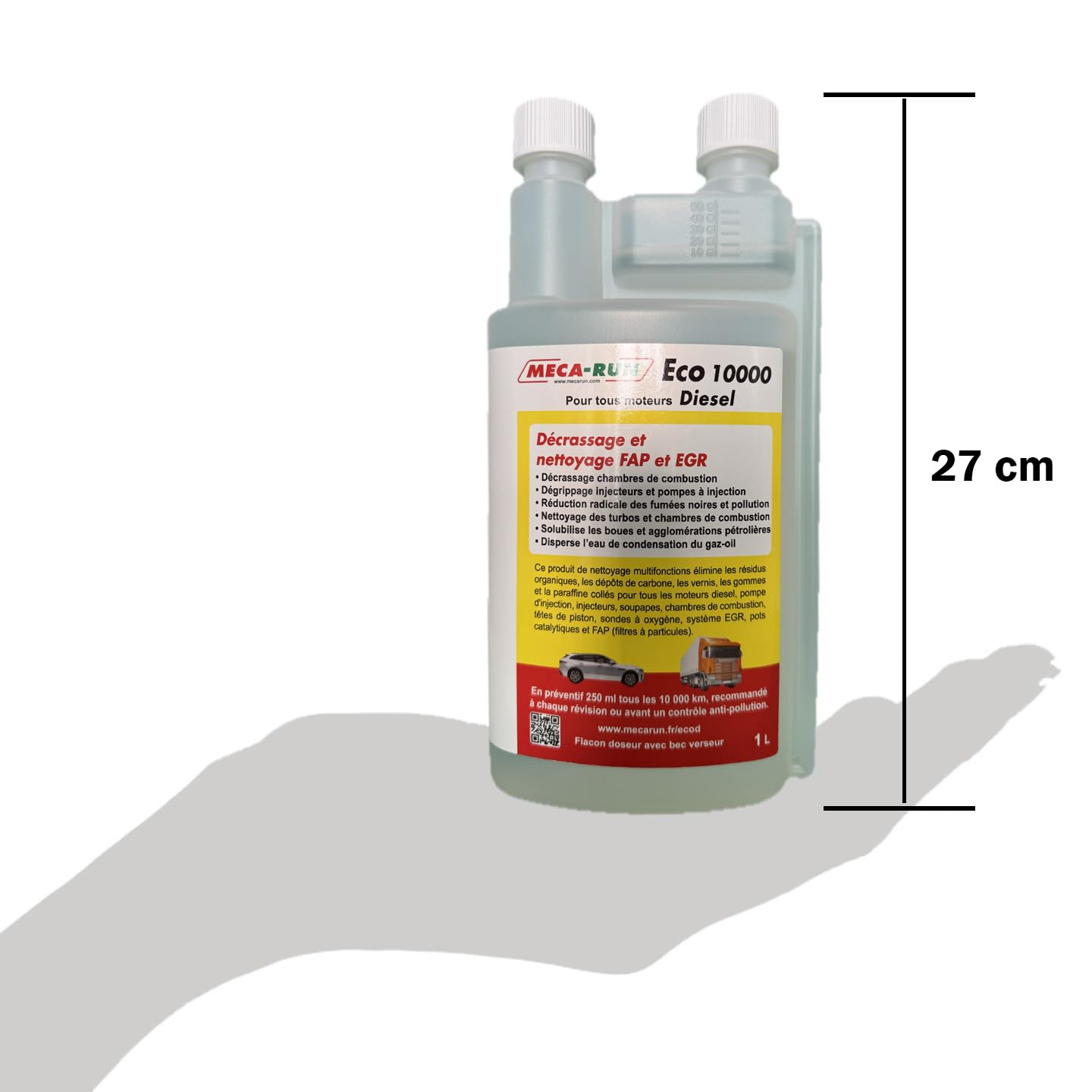 MECA-Run Eco 10000 Diesel 1 Litro Limpiador Motor