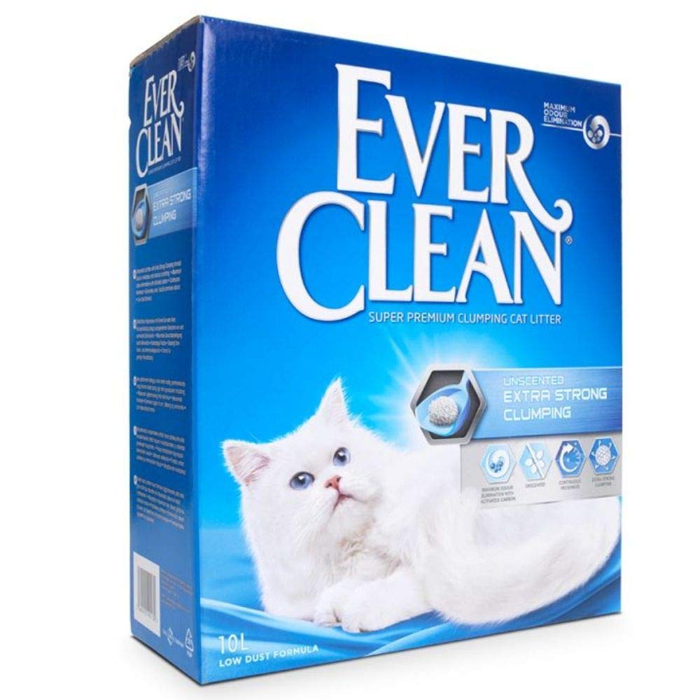 Buy Ever Clean Unscented Extra Strong Clumping Cat Litter 10L Extreme