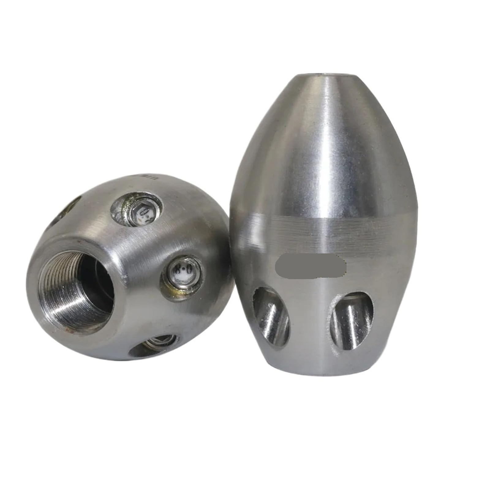 Boquilla de rosca interna 3/8, limpieza de alta presión, orificio cerámico, 100-300bar, 40-170l/min(40L Front 1 Rear 6)