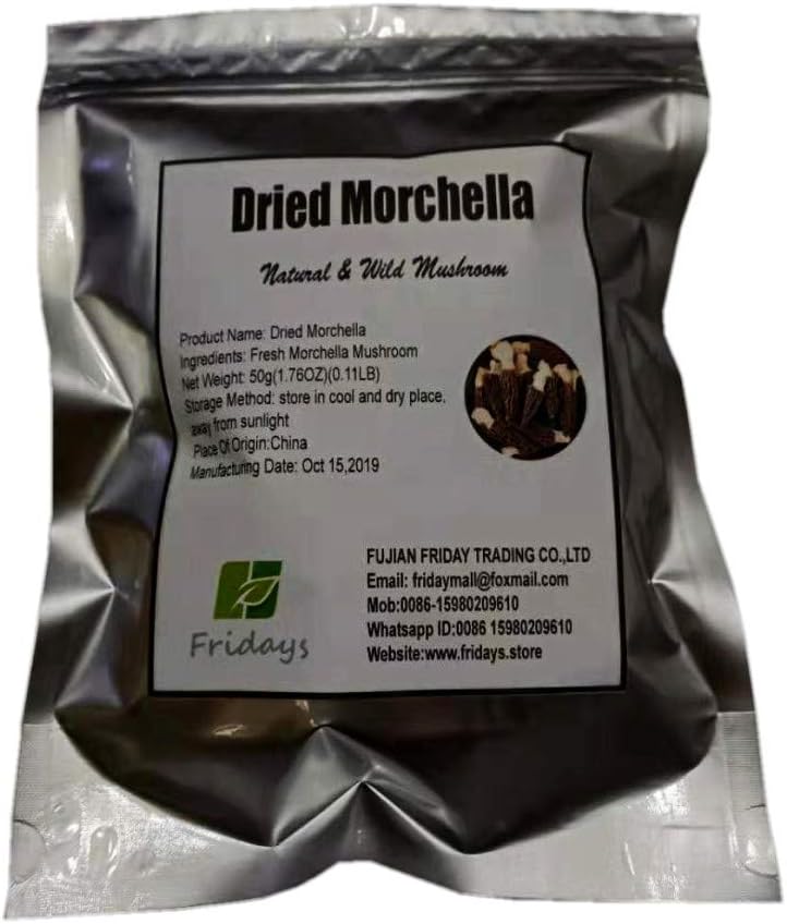 Dried Morchella,Chinese Morels,50G