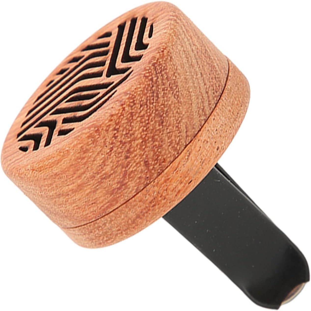 Generic Essential Diffuser Car Diffuser Top Cutout Pattern Long Lasting Rosewood Fragrance Compact Mini Wooden Sleep Aid for Yoga and Beauty