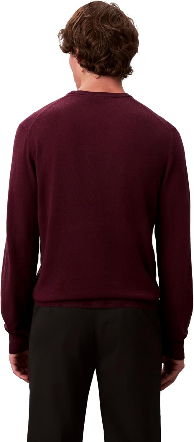 Calvin Klein Mens Wool Blend Crewneck Sweater - Image 2