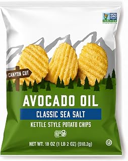Boulder's Canyon Avocado Oil Potato Chips, 18 oz.