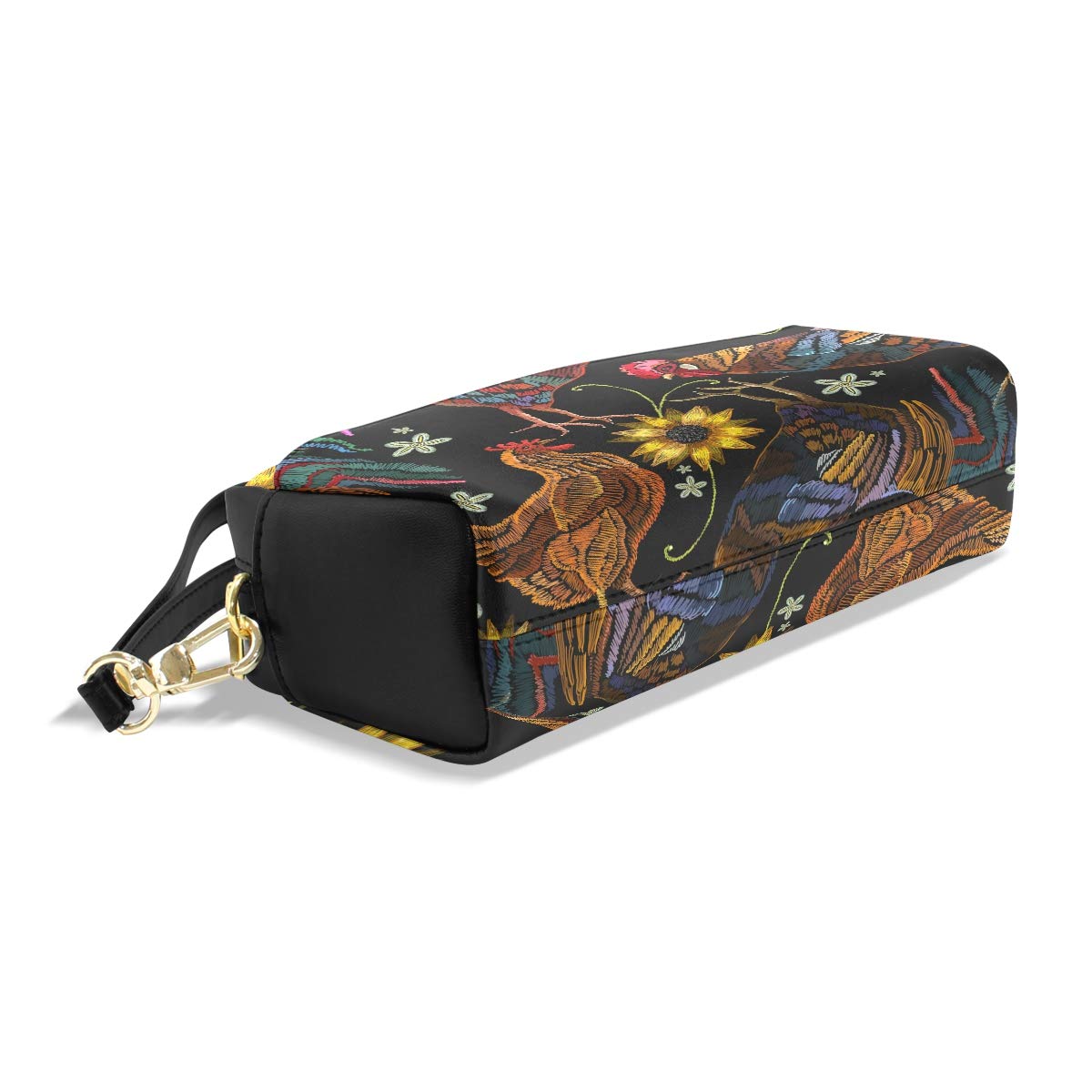 Eslifey Kosmetiktasche Mit Aloha-Palmen-Print – Wasserfestes PU-Leder Für Strand & Schule