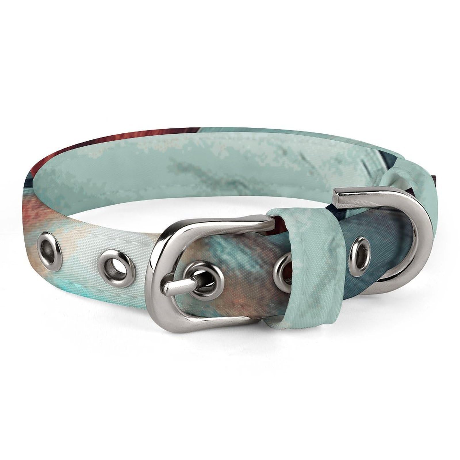Collier réglable chiens chats petite taille motif galaxie résistant