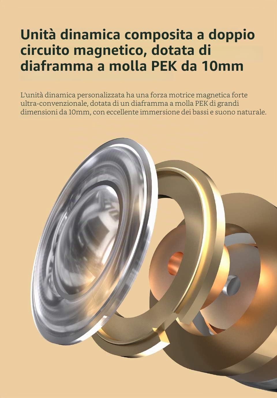 KZ Zax, Set di auricolari in-ear in metallo 7BA+1DD Hybrid, 16 Driver, HiFi, Bass, per sport, con cancellazione del rumore