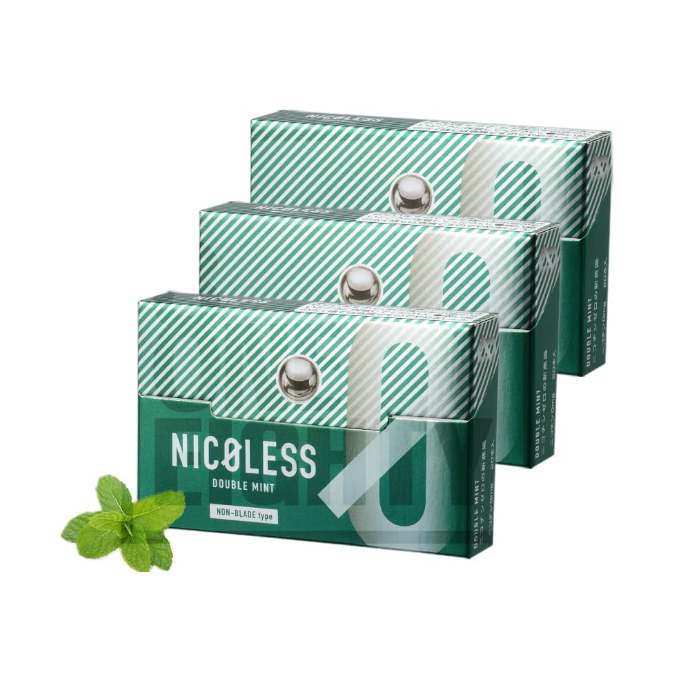 ニコレスダブルミント Amazon.co.jp: NICOLESS 誘導加熱式 ダブルミント 3箱セット ニコチン