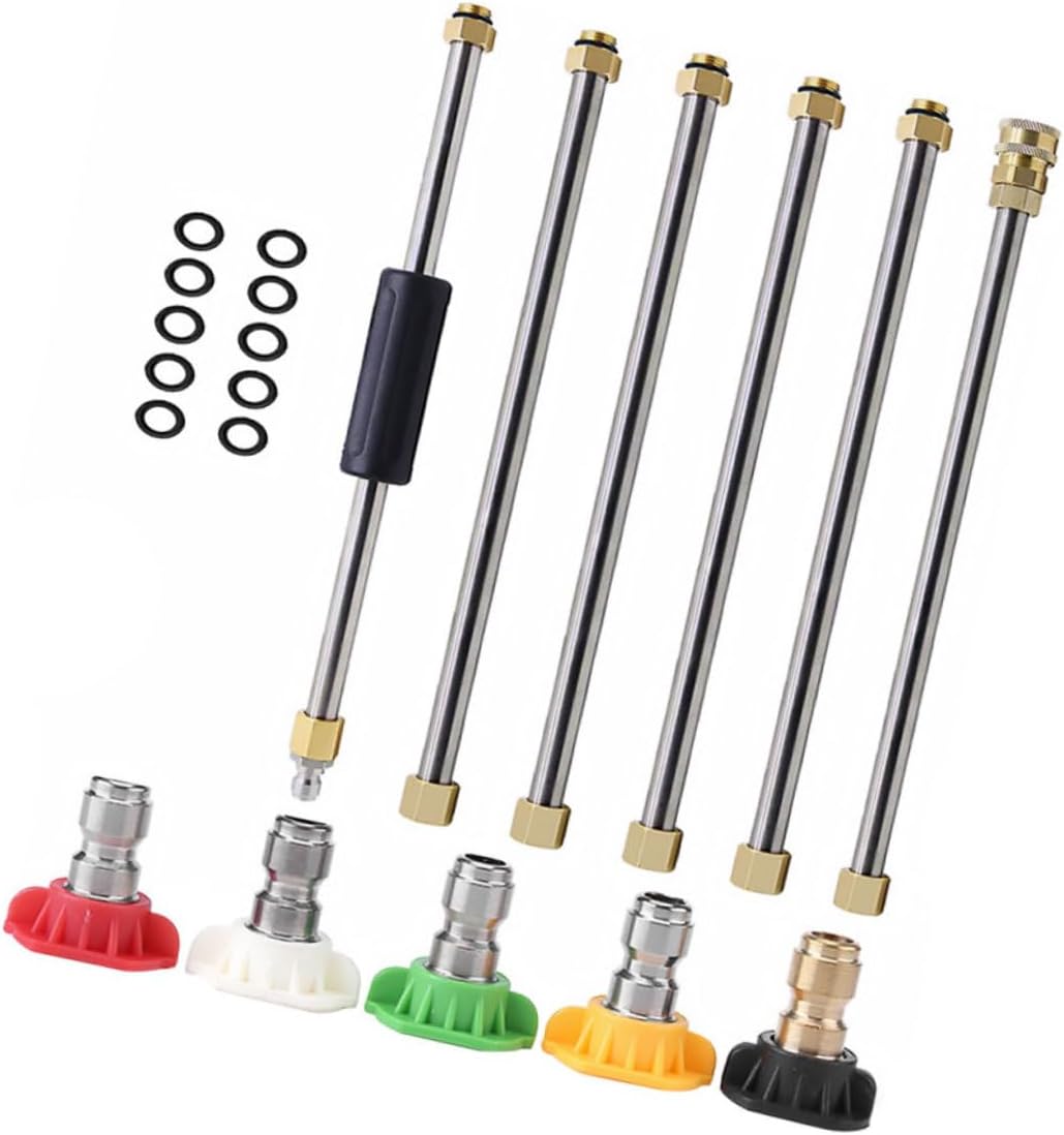 Car Washing Machine Lengthening Rod Kit Nozzles High Pressure Water Hose Nozzle Practical Car Chassis Cleaning Tool Easy to Use and Store