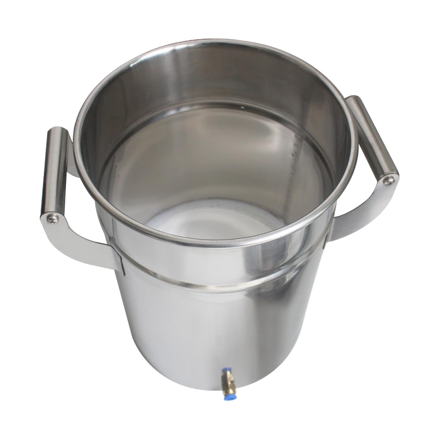 Depósito para Pistola de Pintura en Polvo electrostática contenedor tolva para Equipo pulverizador Industrial INOX para Pintar Cabina máquina pulverización electrostática Recubrimiento (200x300mm, 1)