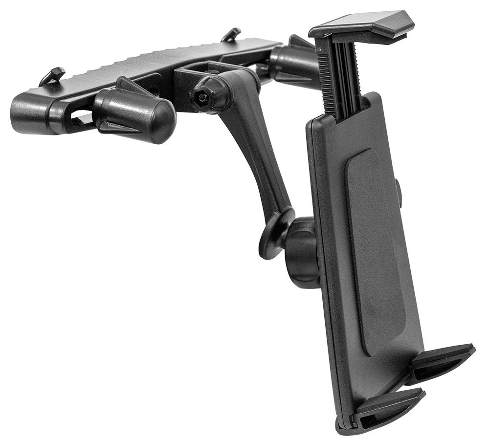 ARKON Support appuie-tête de Voiture pour iPad Pro, iPad Air, iPad 4, 3, 2, Galaxy Note Galaxy Tab Pro Noir