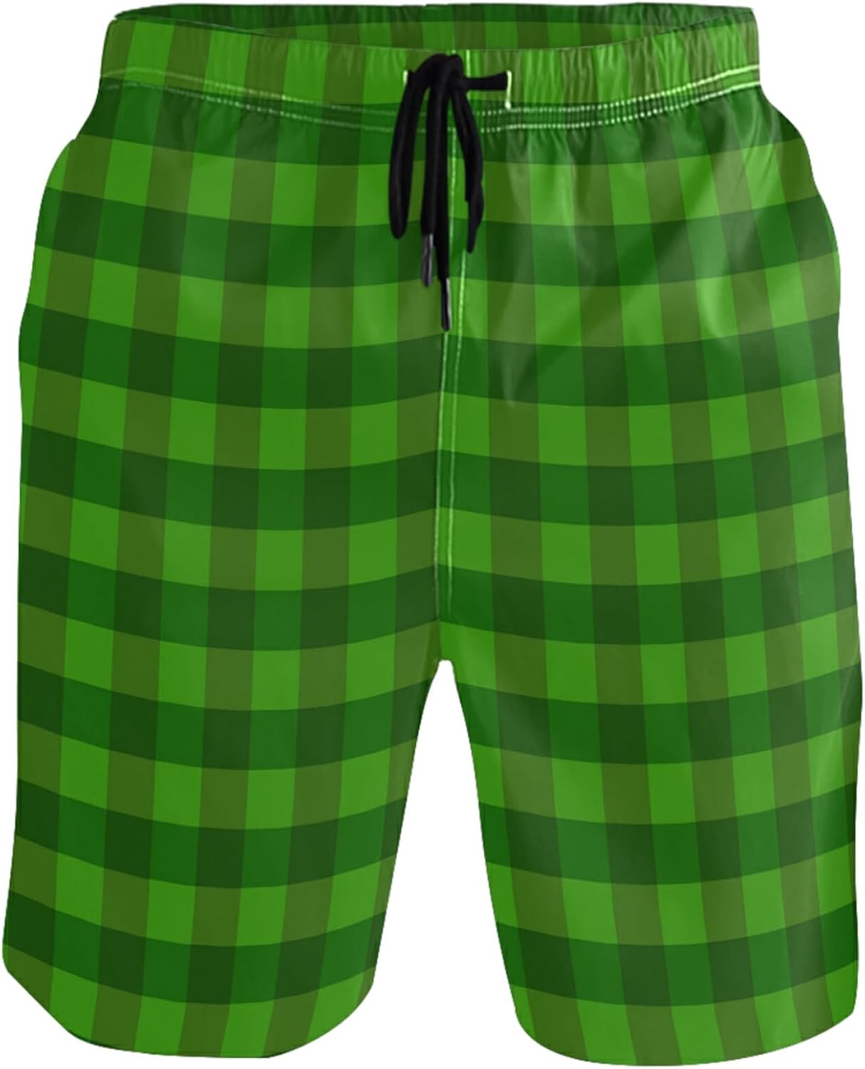 visesunny Mens Swim Trunks Quick Dry Board Shorts with Mesh Lining Breathable Fit Hawaii Beach Shorts Swimwear Bathing Suits
