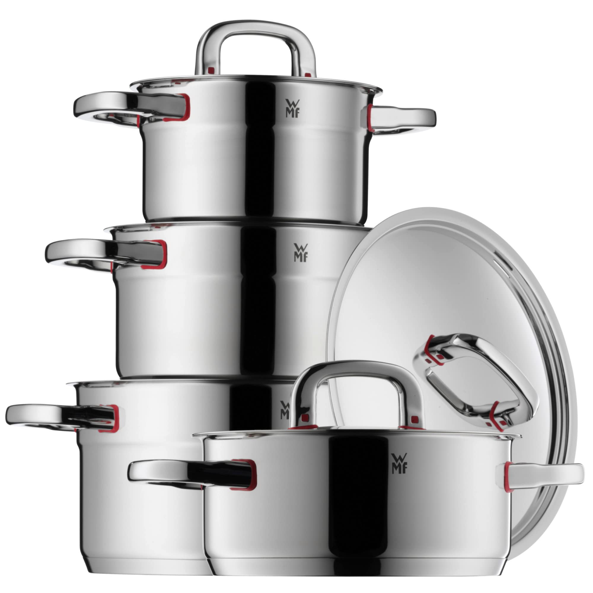 Wmf Premium One Zestaw Garnków, Metal, Srebrny, 5 sztuk