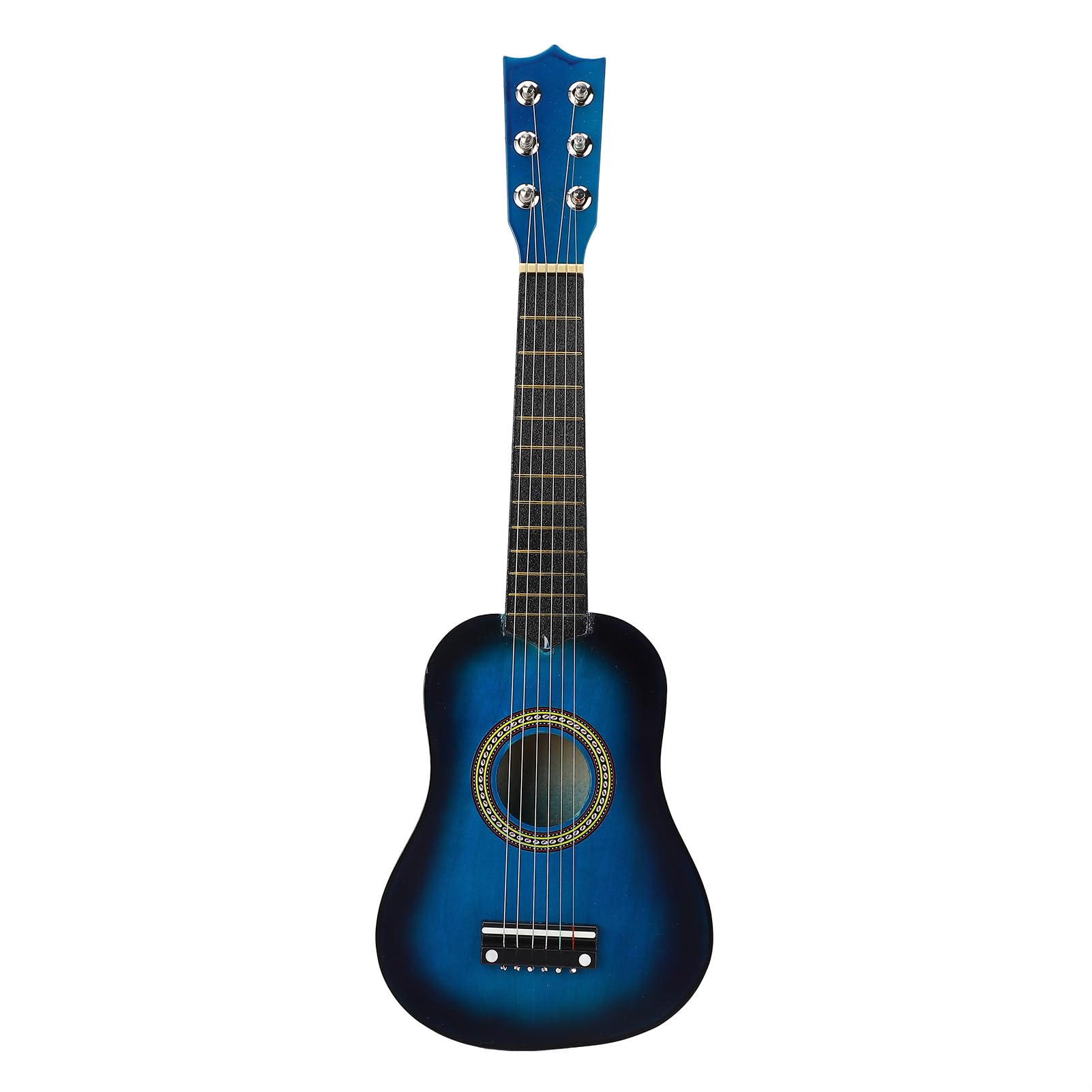 Strumento Musicale Giocattolo per Chitarra per Bambini da 21 Pollici per Bambini con Suono Meraviglioso e Design Classico, Ottimo per Regali di Compleanno e Legami Familiari, in Legno e