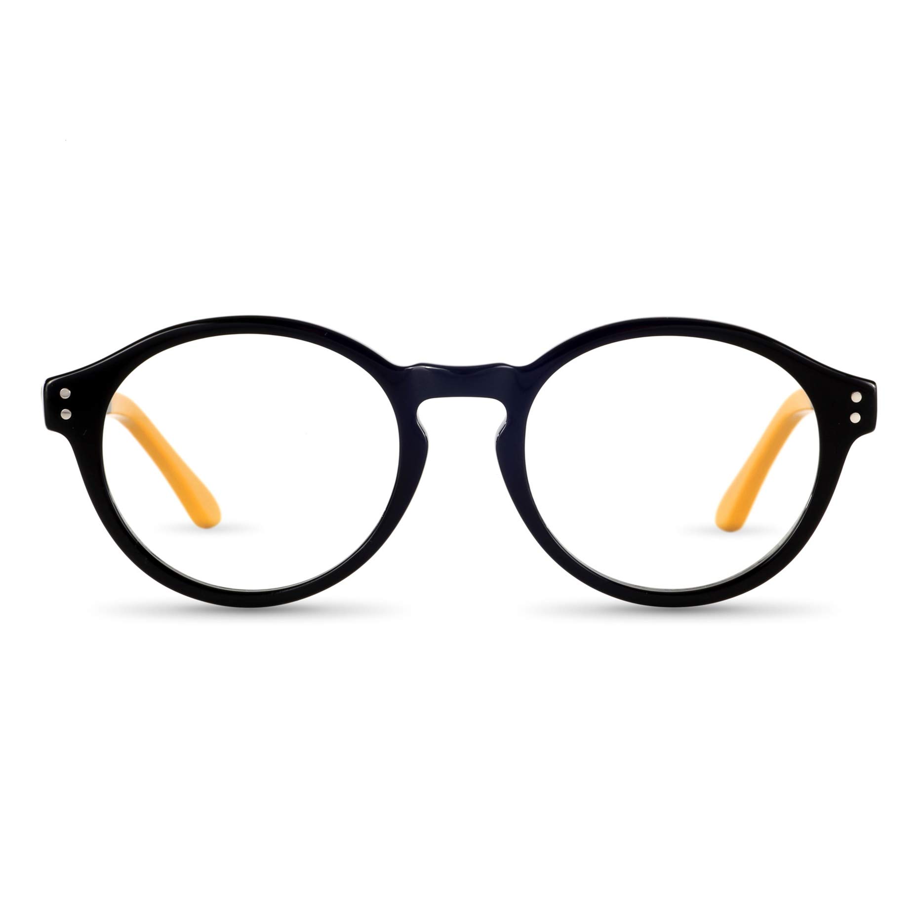 Gafas infantiles con protección contra la luz azul, sin graduación, protección UV400, unisex, para niños y niñas, lentes intercambiables, material robusto, modelo Tiger