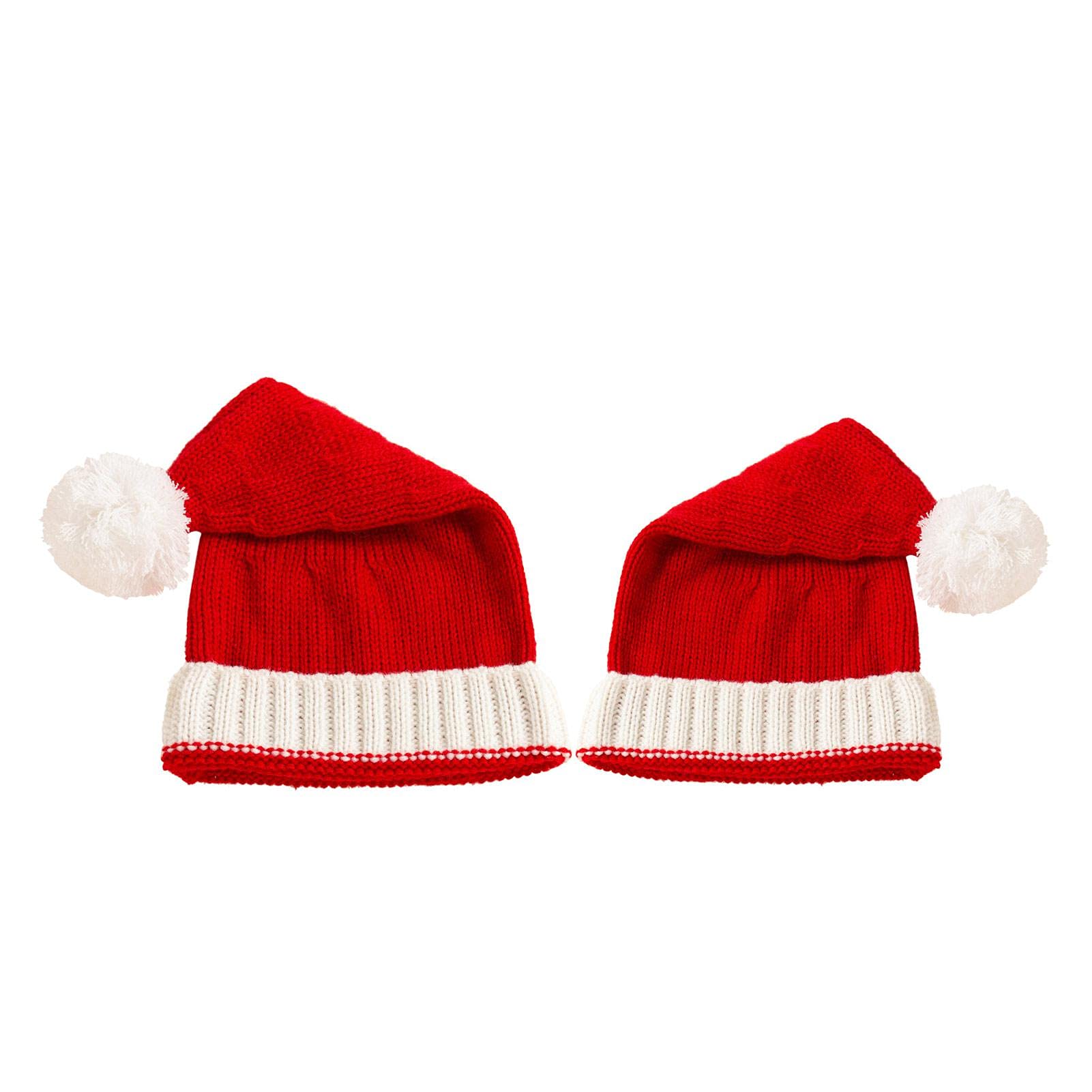 KBIBCK Kerstmuts voor Baby en Moeder, 2 Stuks Gezinspassende