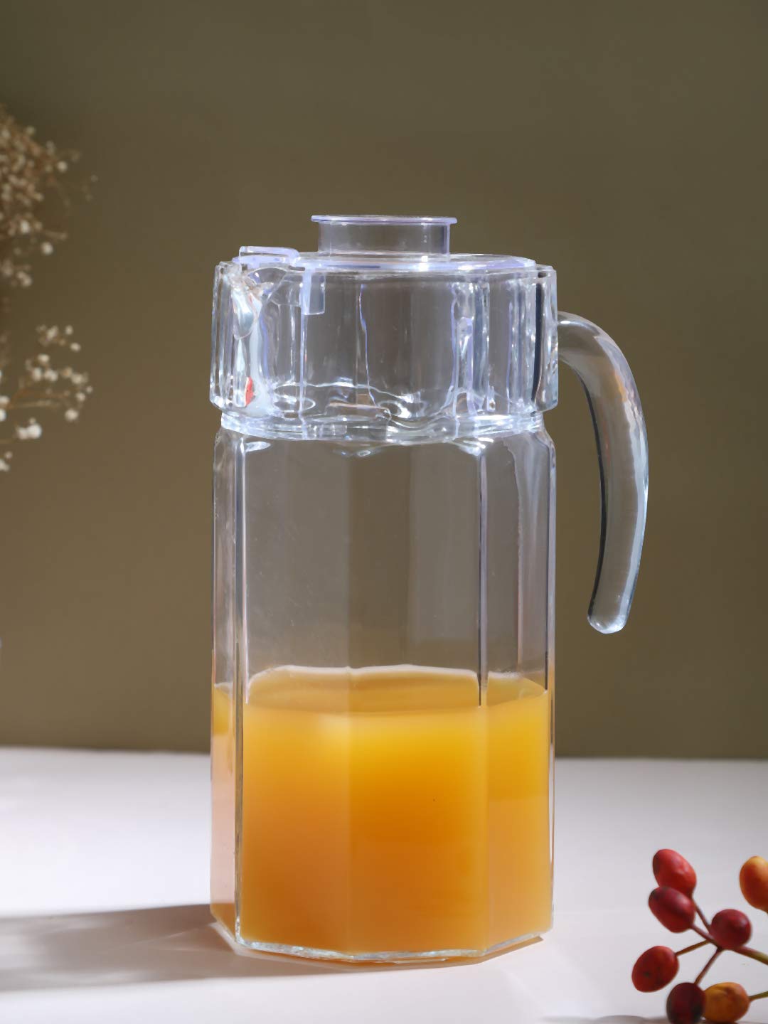 Luminarc Octime Jug with Lid, 1.6 Litres - Image 2 thumbnail