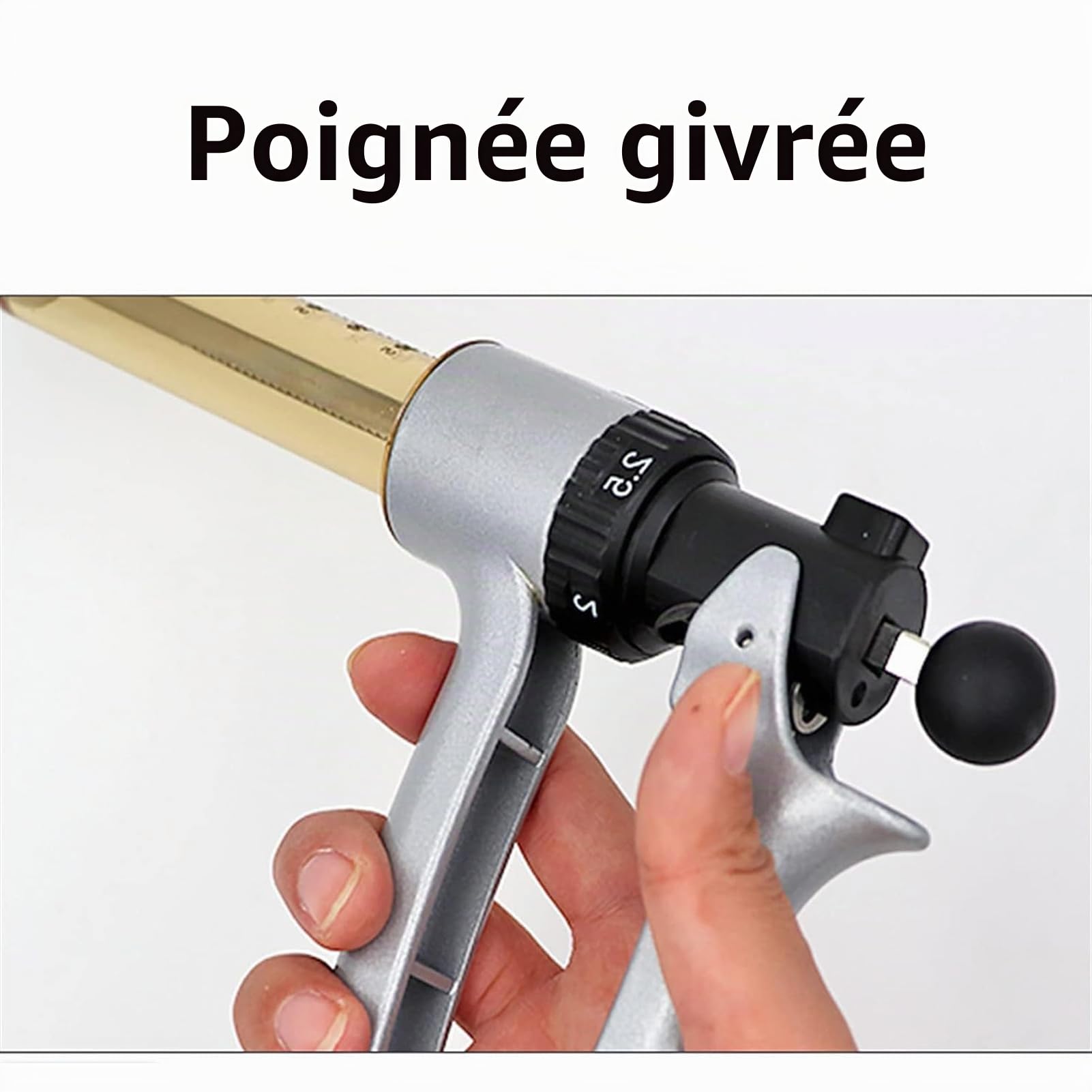 Seringue Vétérinaire, Seringue Continue Réglable Semi-Automatique en Acier Inoxydable, Injection de Vaccin Vétérinaire pour Bovins, Ovins, Porcins, Caprins(Size:25ML)